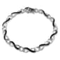 Radiant Rainbow&#40;tm&#41; 1/4kt. Black Diamond Infinity Bracelet - image 1