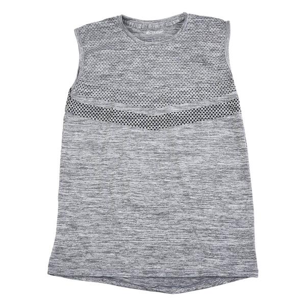 Mens Cougar&#40;R&#41; Sport Sleeveless Printed Chest T-Shirt - Marled Grey - image 