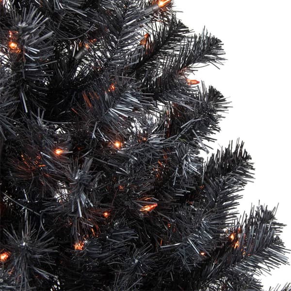 Northlight Seasonal 4ft. Orange Light Artificial Halloween Tree