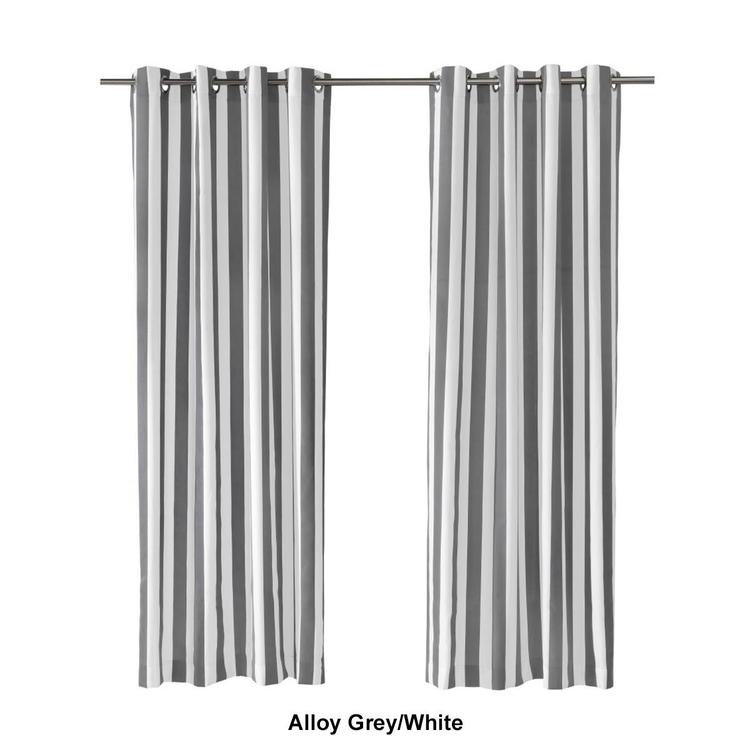 Commonwealth™ Coastal Stripe Grommet Curtain Panel