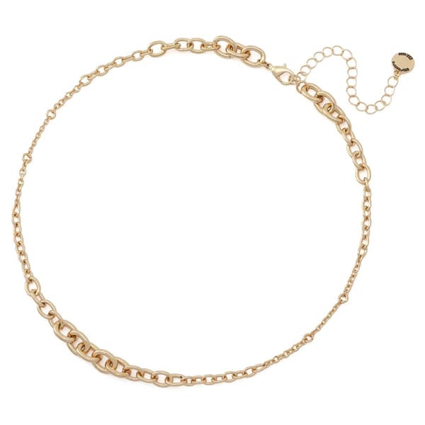 Steve Madden Graduated Chain Bib Necklace