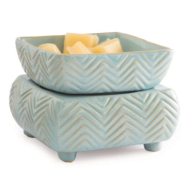 Candle Warmers Etc. Chevron 2-in-1 Wax Warmer - image 