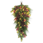 Puleo International Pre-Lit Banister Swag with Pinecone & Berries - image 1