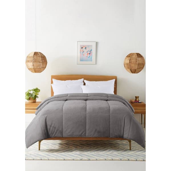 St. James Home Cozy Down Alternative Reversible Comforter - image 