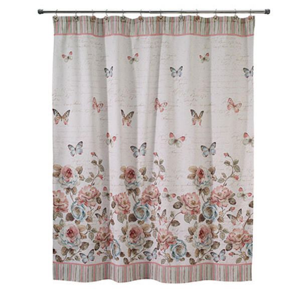 Avanti Butterfly Garden Shower Curtain - image 