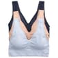 Womens Nautica 3pk. Seamless Bralettes W/ Lace Trim NT1583-3PKH - image 2