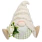 Northlight Seasonal Sitting Gnome with Flower Spring Figurine - image 1