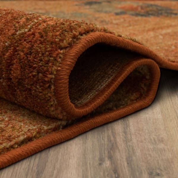Mohawk Home In Bloom Saffron Area Rug