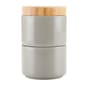 Rachael Ray 2pc. Ceramic Stacking Spice Box Set w/Lid-Grey - image 8