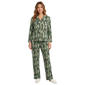 Womens Poppy & Clay Long Sleeve Forrest Pajama Set - image 1