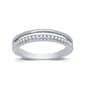 Endless Affection&#40;tm&#41; 1/10ctw. Diamond Sterling Silver Split Band - image 1