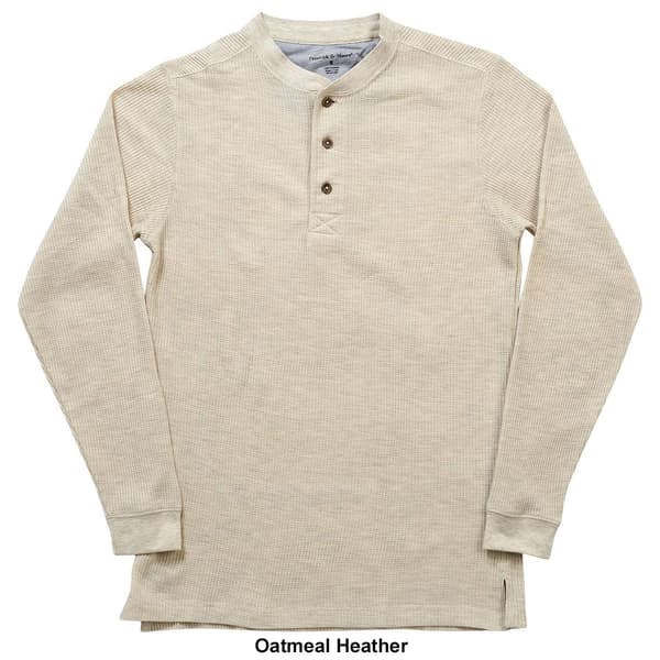 Mens Preswick &amp; Moore® Long Sleeve Thermal Henley