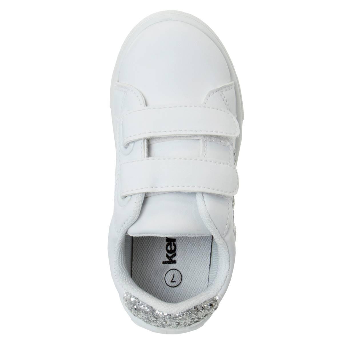 Little Girls Kensie Girl Glitter Star Fashion Sneakers