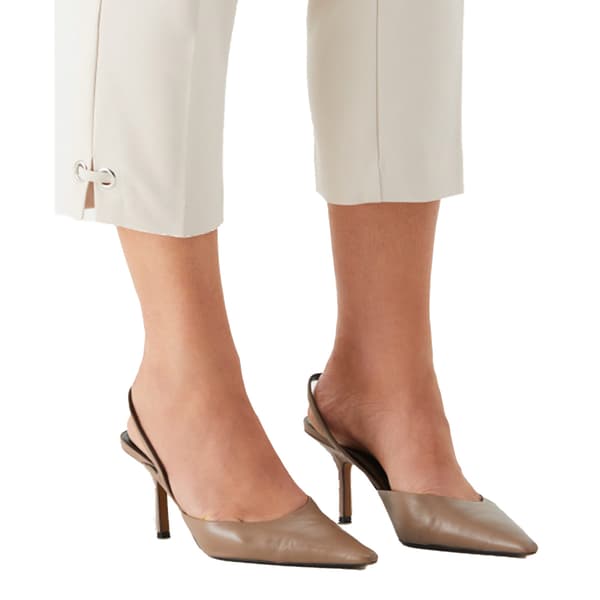 Petite Rafaella&#174; Satin Twill Capri Pants w/Grommets