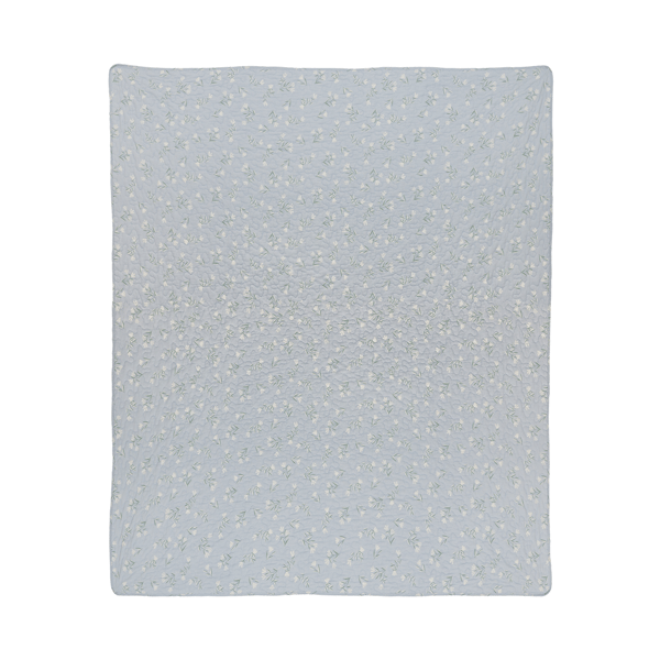 Donna Sharp Blue Pastures Cotton Quilted Throw