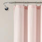 Lush Décor® Tulle Skirt Color Block Shower Curtain - image 2