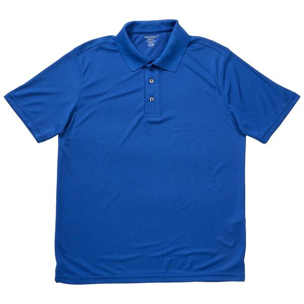 Mens Architect&#40;R&#41; Grid Polyester Golf Polo - image 