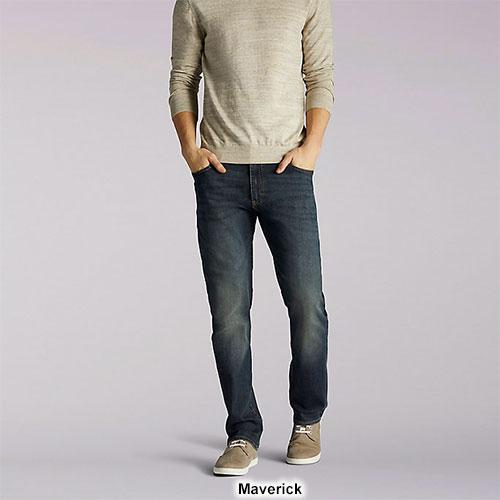 Mens Lee® Extreme Motion™ Straight Fit Jeans