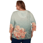 Plus Size Alfred Dunner Classics 3/4 Sleeve Pumpkin Patch Blouse - image 2