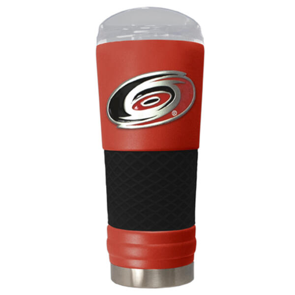 NHL Carolina Hurricanes DRAFT Powder Coated Steel Tumbler - image 