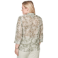 Womens Alfred Dunner Vintage Charm Tie Dye Floral Blouse - image 2