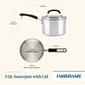 Farberware&#174; Brilliance Stainless Steel 3qt. Saucepan w/ Lid - image 2