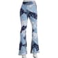 Juniors Derek Heart Patchwork Yum High Rise Flare Leg Pants - image 2