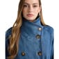 Womens NVLT Double Breasted Denim Belted Trench Coat - image 5