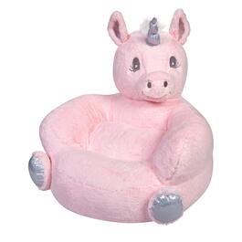 Kids Trend Lab&#174; Plush Pink Unicorn Character Chair