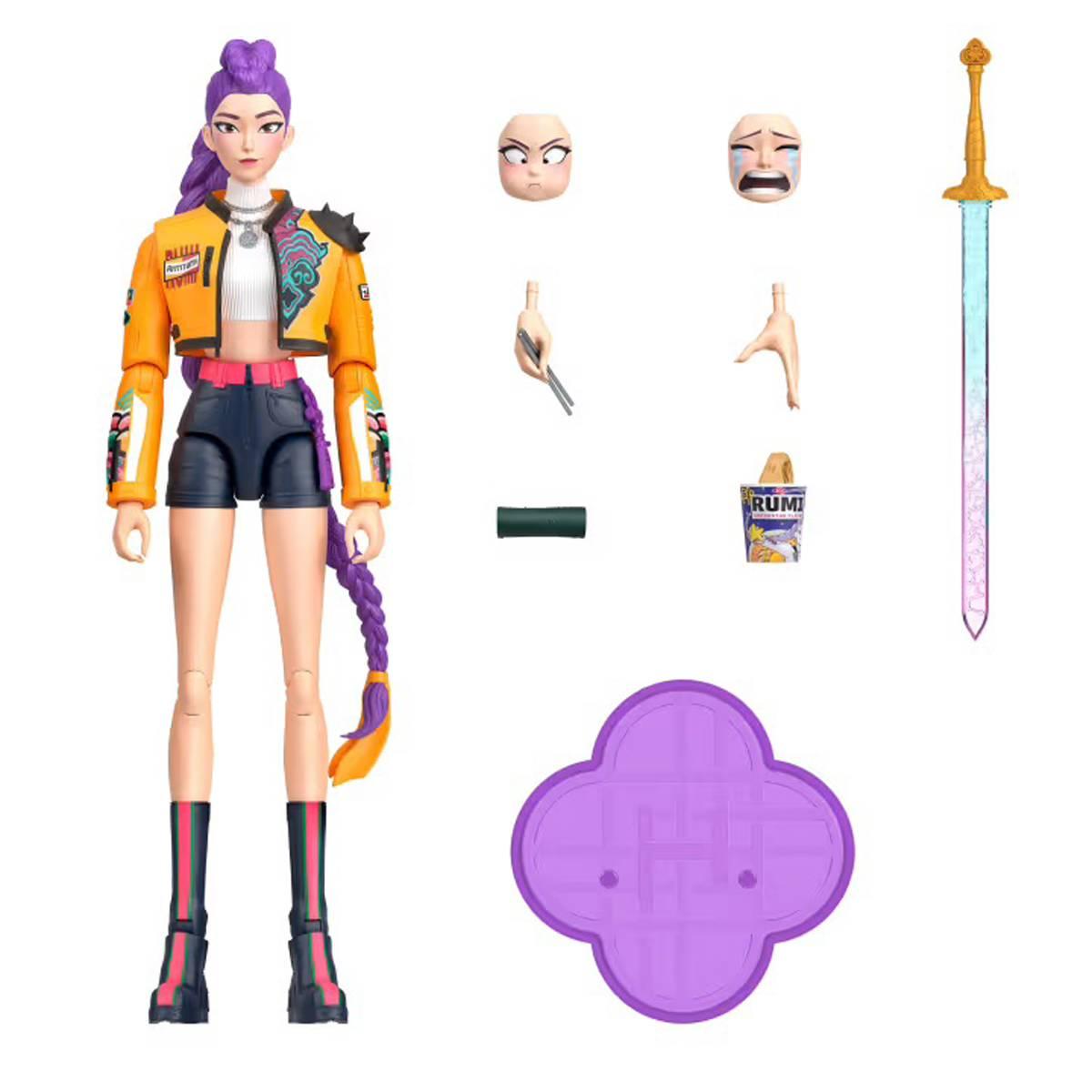 Mattel(R) K_POP Demon Hunters Huntr/X Rumi 6-Inch Action Figure