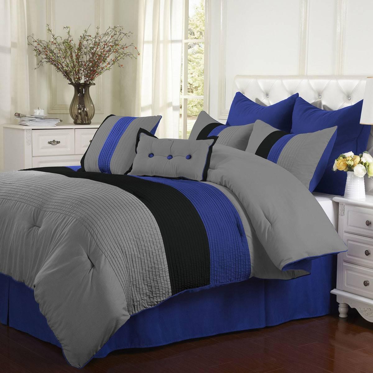 Superior Florence 8pc. Modern Comforter Set