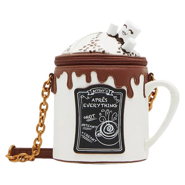 Betsey Johnson Comin In Hot &#40;Cocoa&#41; Crossbody