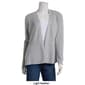 Womens 89th & Madison Long Sleeve Solid Button Trim Sweater - image 3