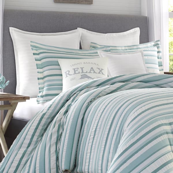 Tommy Bahama Clearwater Cay 230 TC 3pc. Duvet Cover Set