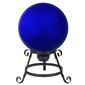 Northlight Seasonal 10in. Blue Outdoor Garden Gazing Ball - image 1