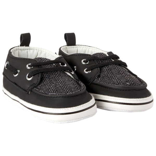 Baby Boy &#40;6-12M&#41; Carters&#40;R&#41; Black Boat Shoes - image 