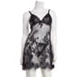 Womens Rachel Roy 2pc. Embroidery Lace Chemise w/Matching Thong - image 1