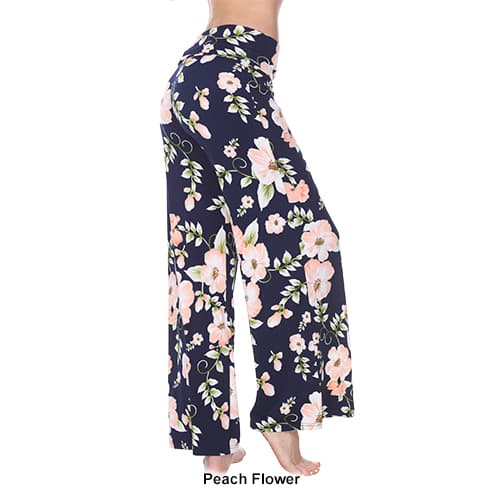 Womens White Mark Floral Print Palazzo Pants