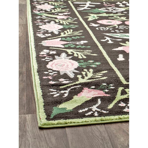 Rugs America&#8482; Valentina Gardenia Pink Onyx Floral Runner