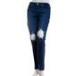 Womens Levi's&#40;R&#41; Distressed Knees Denim Maui Breeze Skinny Jeans - image 1