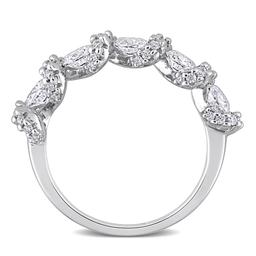 Gemstone Classics™ 1 1/4kt. Dew Moissanite Crossover Band