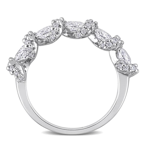 Gemstone Classics™ 1 1/4kt. Dew Moissanite Crossover Band