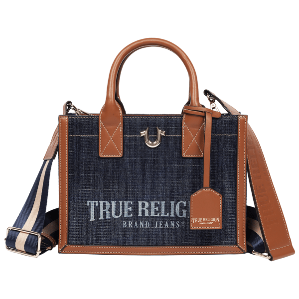 True Religion Modern Edge Denim Tote