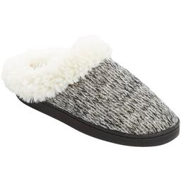 Womens Nanette Lepore Spacedye Sheater Knit Clog Slippers