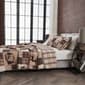 FreshFolds Redwood 3pc. Rustic Patchwork Reversible Quilt Set - image 2