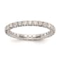 Pure Fire 14kt. White Gold Lab Grown Diamond Eternity Band - image 2
