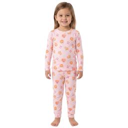 Toddler Girl Sincerely Jules Pumpkins & Bows Joggers Pajama Set