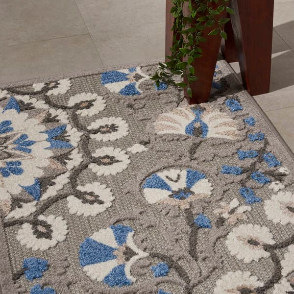 Nourison Aloha Twisted Vines Contemporary Indoor/Outdoor Area Rug
