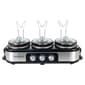 Nostalgia 1.5.Qt Oval Triple Slow Cooker - image 4