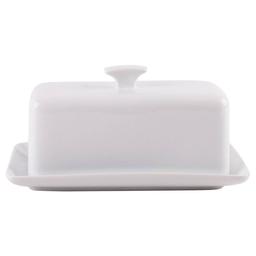 Fiddle &amp; Fern Covered Butter Dish